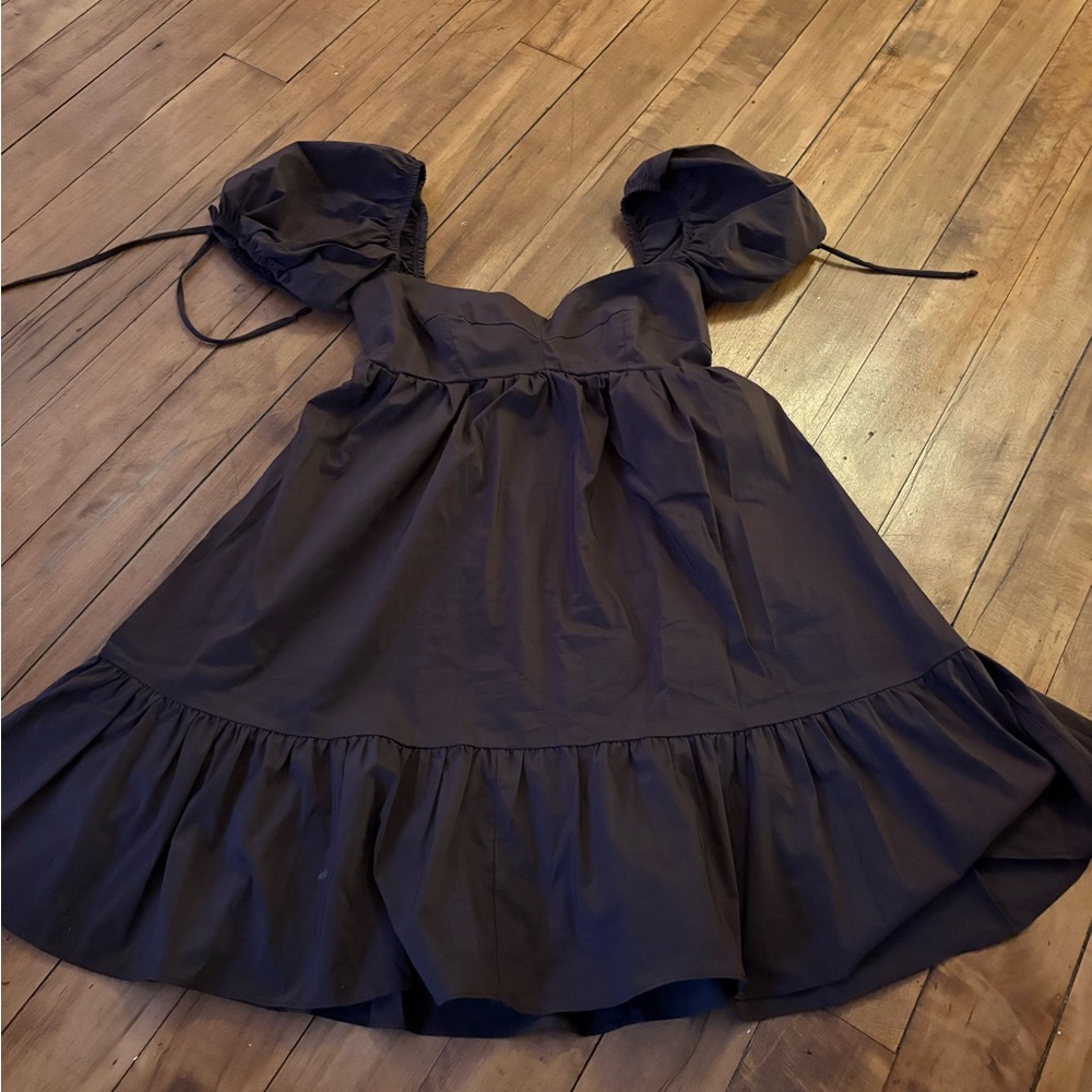 Elegant Brown Dress